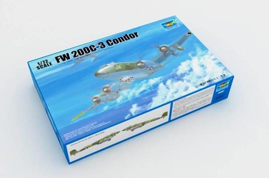 Modellino Trumpeter Tp1637 Aereo Fw-200C-3 Condor Kit 1:72