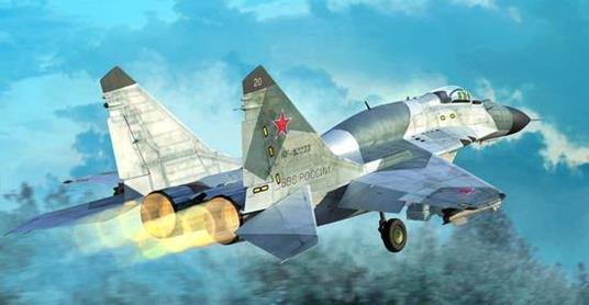 Mig-29 Smt Fulcrum Izdeliye 9.19 Fighter 1:72 Plastic Model Kit Riptr 01676