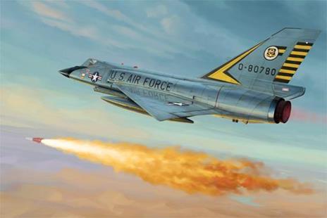 Us F-106A Delta Dart Fighter 1:72 Plastic Model Kit Riptr 01682