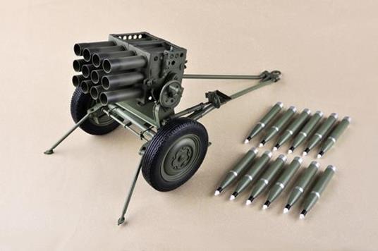 Pla Type 63 107 Mm Rocket Laucher Plastic Kit 1:6 Model Tp1920