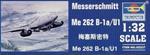 Trumpeter 02237 Messerchmitt Me 262 B-1A/U1 Modellino