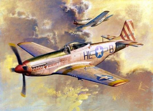 P-51D Mustang Fighter 1:32 Plastic Model Kit Riptr 02275