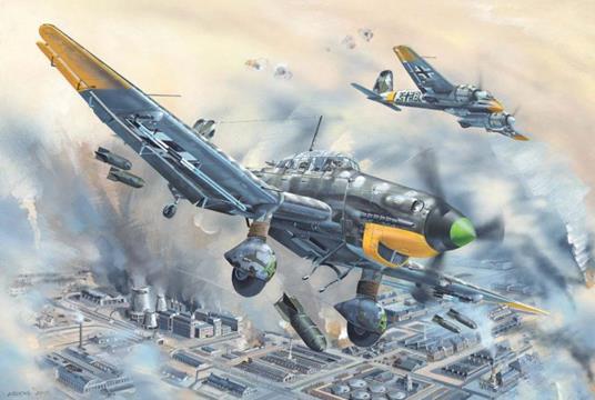 Junkers Ju-87D-5 Stuka 1:24 Plastic Model Kit Riptr 02424