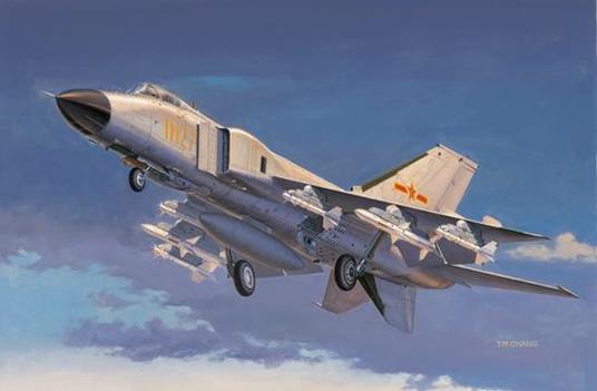 Shenyang J-8F Finback Fighter Plastic Kit 1:48 Model Tr 02847 - 2