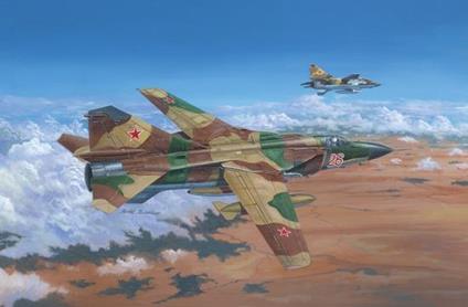 Russian Mig-23 Ml Flogger G Fighter 1:48 Plastic Model Kit RIPTR 02855