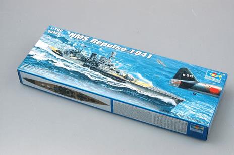 Hms Repulse Royal Navy 1941 Plastic Kit 1:350 Model Tp5312
