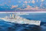 HMS Exeter Battleship 1:350 Plastic Model Kit RIPTR 05350