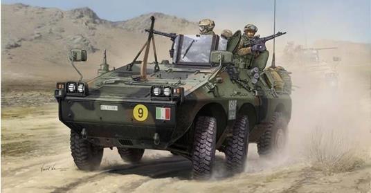 Trumpeter 05526. Camionetta Militare Italian Puma 6 X 6 Wheeled Afv Scala: 1:35