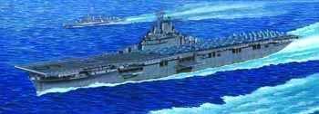 U.S. Uss Aircraft Carrier Cv-9 Essex Nave Portaerei 1:350 Plastic Model Kit Riptr 05602 - 2