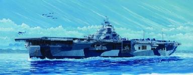 Uss Franklin Cv-13 Aircraft Carrier 1:700 Plastic Model Kit Riptr 05730