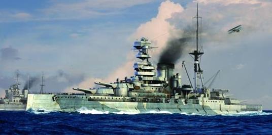 Hms Barham 1941 Battleship 1:700 Plastic Model Kit Riptr 05798