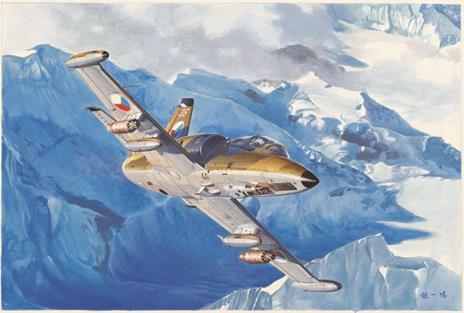 L-39Za Albatro Aircraft 1:48 Plastic Model Kit Riptr 05805