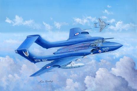 De Havilland Dh.110 Sea Vixen Faw.2 Fighter 1:48 Plastic Model Kit Riptr 05808 - 2