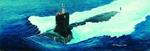 USS SSN-21 Sea Wolf Attack Submarine 1:144 Plastic Model Kit RIPTR 05904