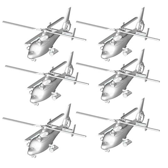 Set di 6 Elicotteri Wz-9C Cinesi