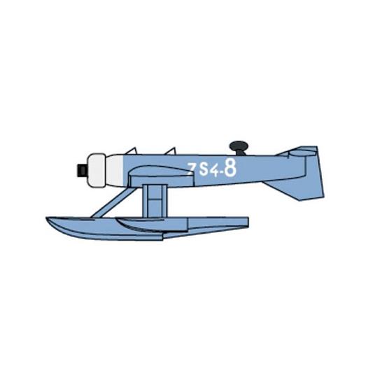 Modellini Aereo Set di 12 Idrovolanti Francesi Mb-411