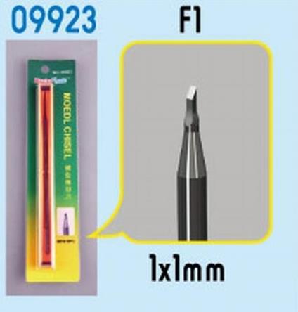 Cesello Modellismo - Model Chisel F1 1x1mm RIPTR 09923