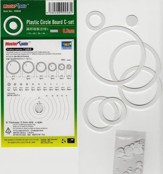 Tondini in Plastica 17 Plastic Model Kitli Plastic Model Kit RIPTR 09948