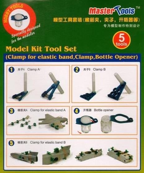 Morsetti per Plastic Model Kitlismo Plastic Model Kit RIPTR 09951