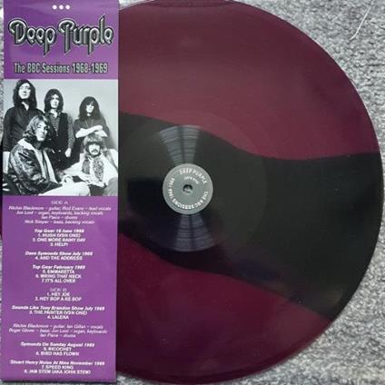 Deep Purple - Bbc 1968-1969 (Coloured Vinyl) - Vinile LP di Deep Purple