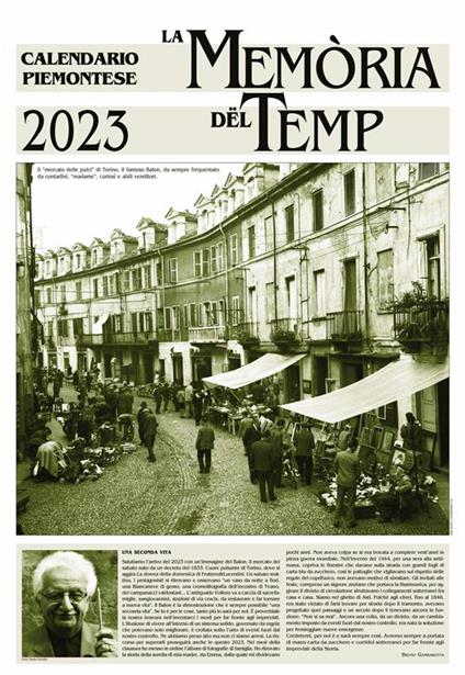 La memoria del tempo Calendario piemontese 2026