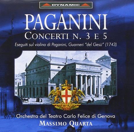 Concerti per Violino n.3, n.5 - CD Audio di Niccolò Paganini