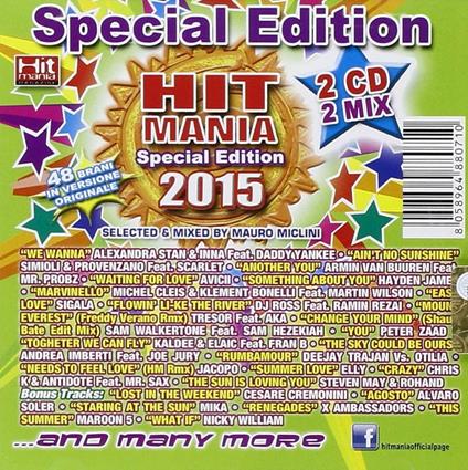 Hit Mania 2015 - CD Audio