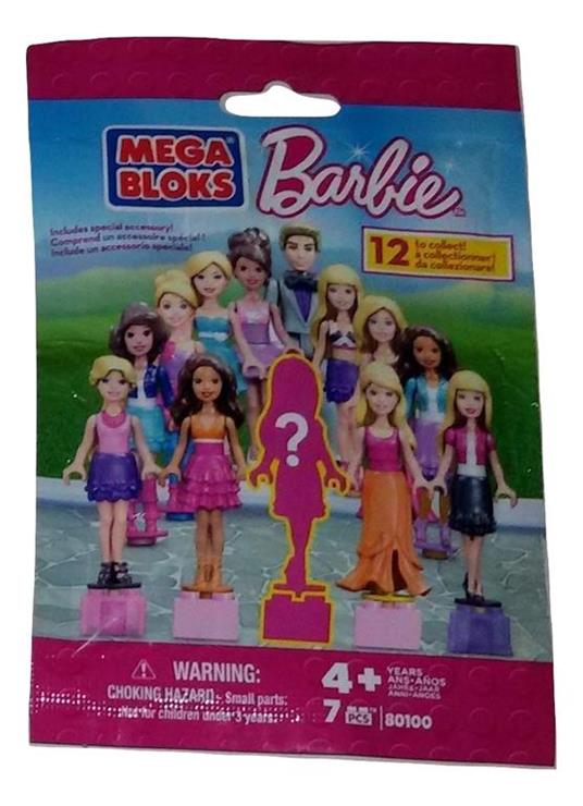 Barbie Mega Bloks Personaggio 3D Bustina Edibas - 2