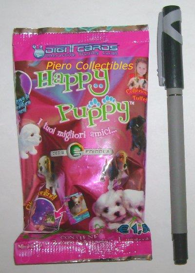 Happy Puppy 3D Figure Bustina Digicards Gedis