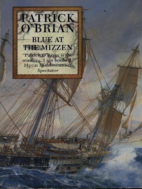 Blue at the Mizzen - Patrick O'Brian - cover
