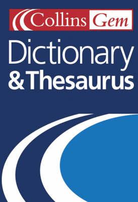 Dictionary and Thesaurus - cover