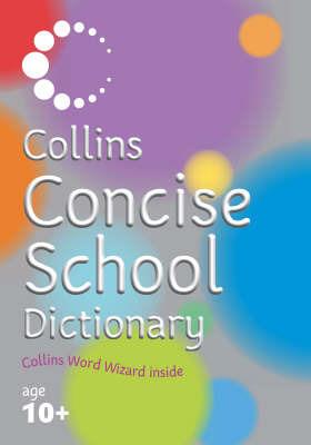 Collins Concise School Dictionary - John McIlwain - cover