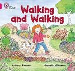 Walking and Walking: Band 01a/Pink a