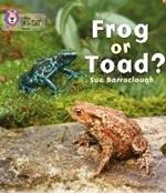 Frog or Toad?: Band 03/Yellow