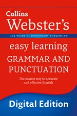 Grammar and Punctuation: Your essential guide to accurate English (Collins Webster’s Easy Learning)