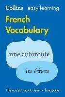 Easy Learning French Vocabulary: Trusted Support for Learning - Collins Dictionaries - cover