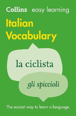Easy Learning Italian Vocabulary: Trusted Support for Learning - Collins Dictionaries - cover