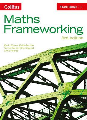 KS3 Maths Pupil Book 1.1 - Kevin Evans,Keith Gordon,Trevor Senior - cover