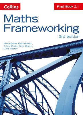 KS3 Maths Pupil Book 2.1 - Kevin Evans,Gordon,Trevor Senior - cover