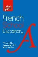 French School Gem Dictionary: Trusted Support for Learning, in a Mini-Format - Collins Dictionaries - cover