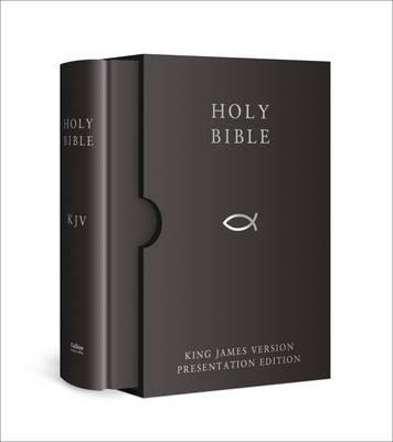 HOLY BIBLE: King James Version (KJV) Black Presentation Edition - Collins KJV Bibles - cover