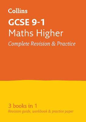 GCSE 9-1 Maths Higher All-in-One Complete Revision and Practice: Ideal for Home Learning, 2023 and 2024 Exams - Collins GCSE - cover