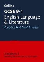 GCSE 9-1 English Language and English Literature All-in-One Revision and Practice: Ideal for Home Learning, 2023 and 2024 Exams - Collins GCSE - cover