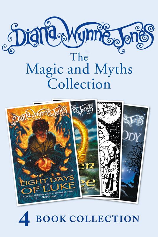 Diana Wynne Jones’s Magic and Myths Collection (The Game, The Power of Three, Eight Days of Luke, Dogsbody) - Diana Wynne Jones - ebook