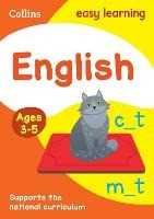 Libro in inglese English Ages 3-5: Prepare for School with Easy Home Learning Collins Easy Learning