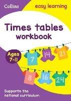 Times Tables Workbook Ages 7-11: Ideal for Home Learning - Collins Easy Learning - cover