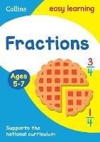 Fractions Ages 5-7: Ideal for Home Learning - Collins Easy Learning - cover