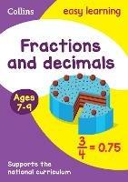 Fractions and Decimals Ages 7-9: Ideal for Home Learning - Collins Easy Learning - cover