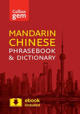 Collins Mandarin Chinese Phrasebook and Dictionary Gem Edition: Essential Phrases and Words in a Mini, Travel-Sized Format - Collins Dictionaries - cover