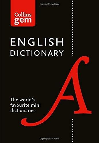 English Gem Dictionary: The World's Favourite Mini Dictionaries - Collins Dictionaries - cover